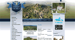 Desktop Screenshot of andelskahora.cz