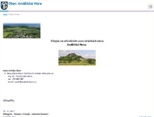 Tablet Screenshot of andelskahora.cz